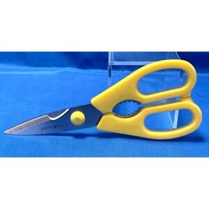 Wusthof 5558 Yellow Handle Kitchen Shears Scissors Germany Take Apart Tool